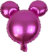 Folieballon Mickey Roze