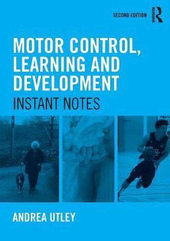 Motor Control, Learning and Development - cover