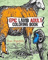 Epic Lamb Adult Coloring Book