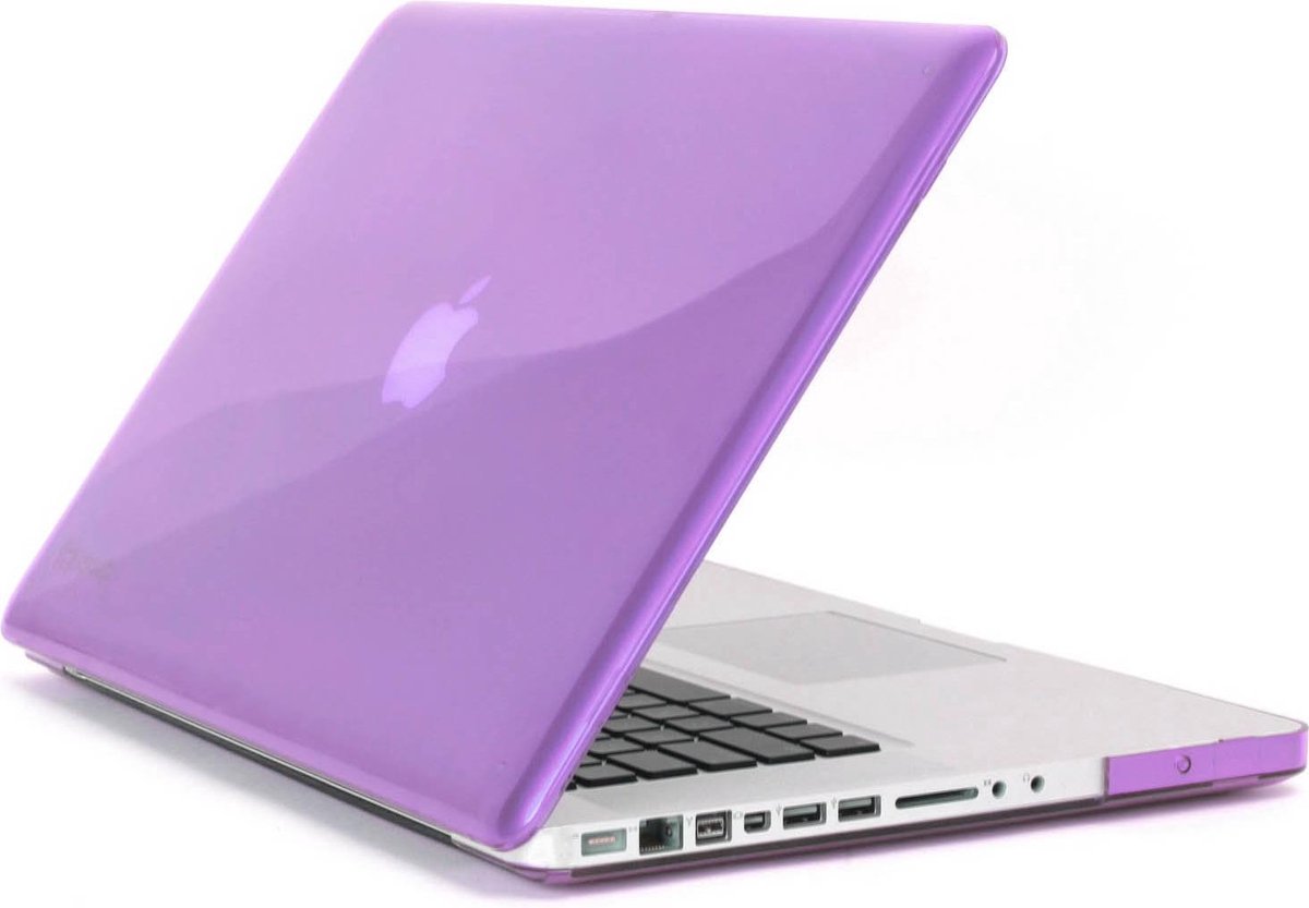 Qatrixx Macbook Pro Retina 15 inch Hard Case Cover Laptop Hoes Paars Purple
