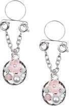 Pinch - indiscrets nip Jewel - tepelhanger - Biedermeier roze
