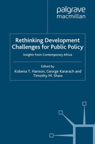 International Political Economy Series - Rethinking Development Challenges for Public Policy