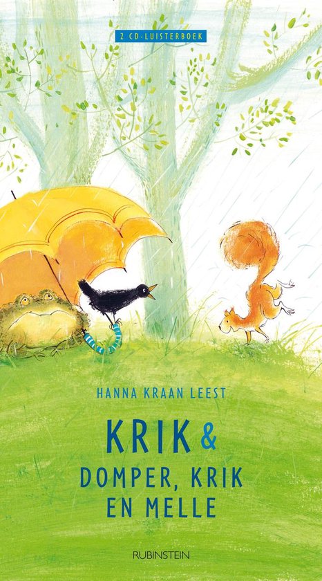 Afbeelding van het spel Kinderboeken Rubinstein Luisterboek - Luisterboek: Krik en Domper, Krik en Melle (3 cd's). 5+