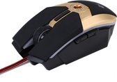 4000 dpi 7 Knoppen LED Optische USB Wired Ergonomische Gaming Mouse