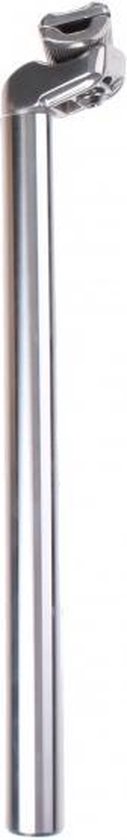 Tiges de selle de vélo argentés en aluminium, diamètre 27.2mm
