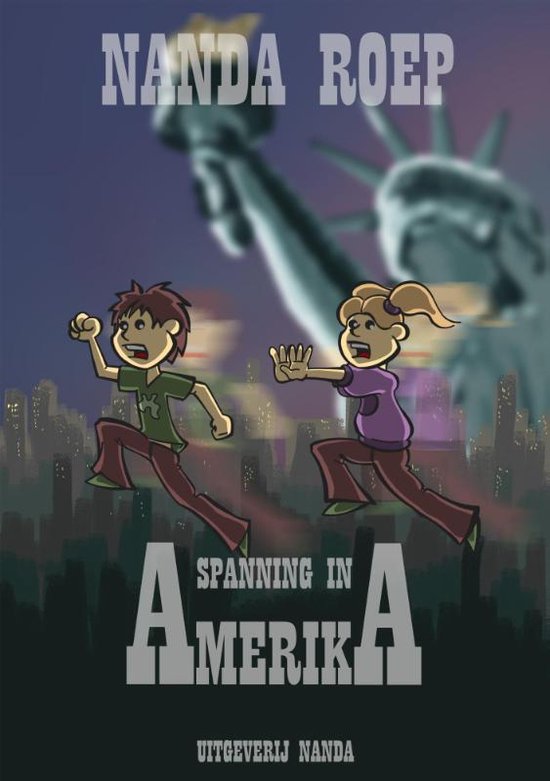 Cover van het boek 'Spanning in Amerika' van Nanda Roep