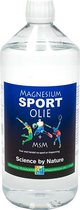 Magnesium sportolie+MSM van Himalaya magnesium | Magnesium sportolie 1000 ml navulfles voor 200 ml Magnesiumspray spierolie