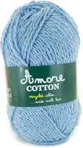 Borgo de Pazzi Amore Cotton 65 licht blauw. PAK MET 10 BOLLEN a 100 GRAM. Partij 180150.