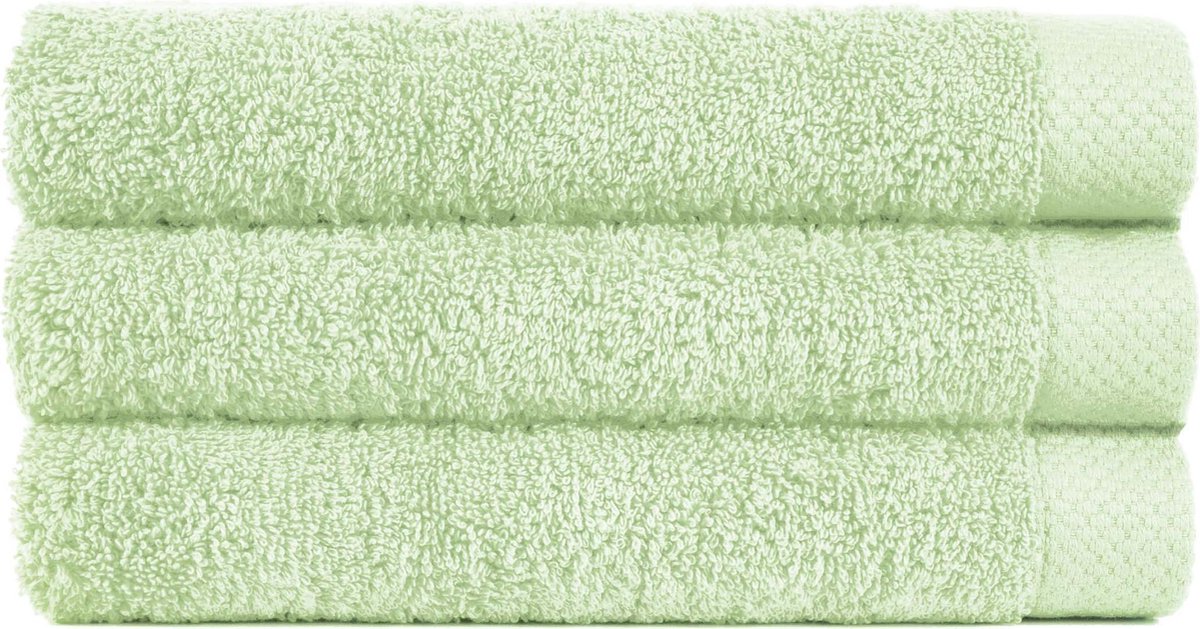 Handdoek 50x100 cm Uni Pure Royal Mint Groen - 4 stuks