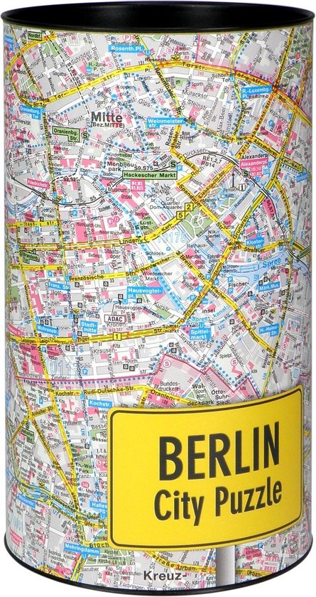 Hoofd Billy Goat maat City Puzzle Berlijn - Puzzel - 500 puzzelstukjes | bol.com