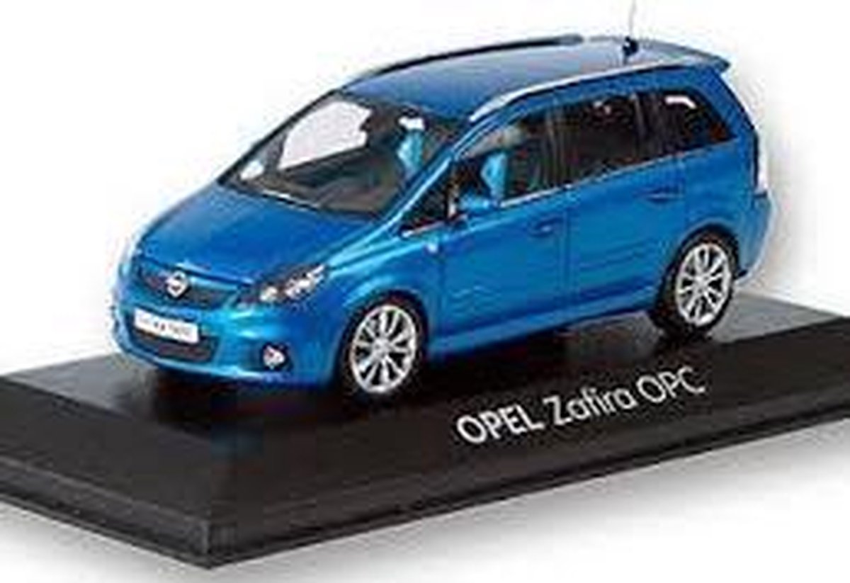 Minichamps Opel Zafira B OPC Blau Van 2. Generation 2005-2014 1/43