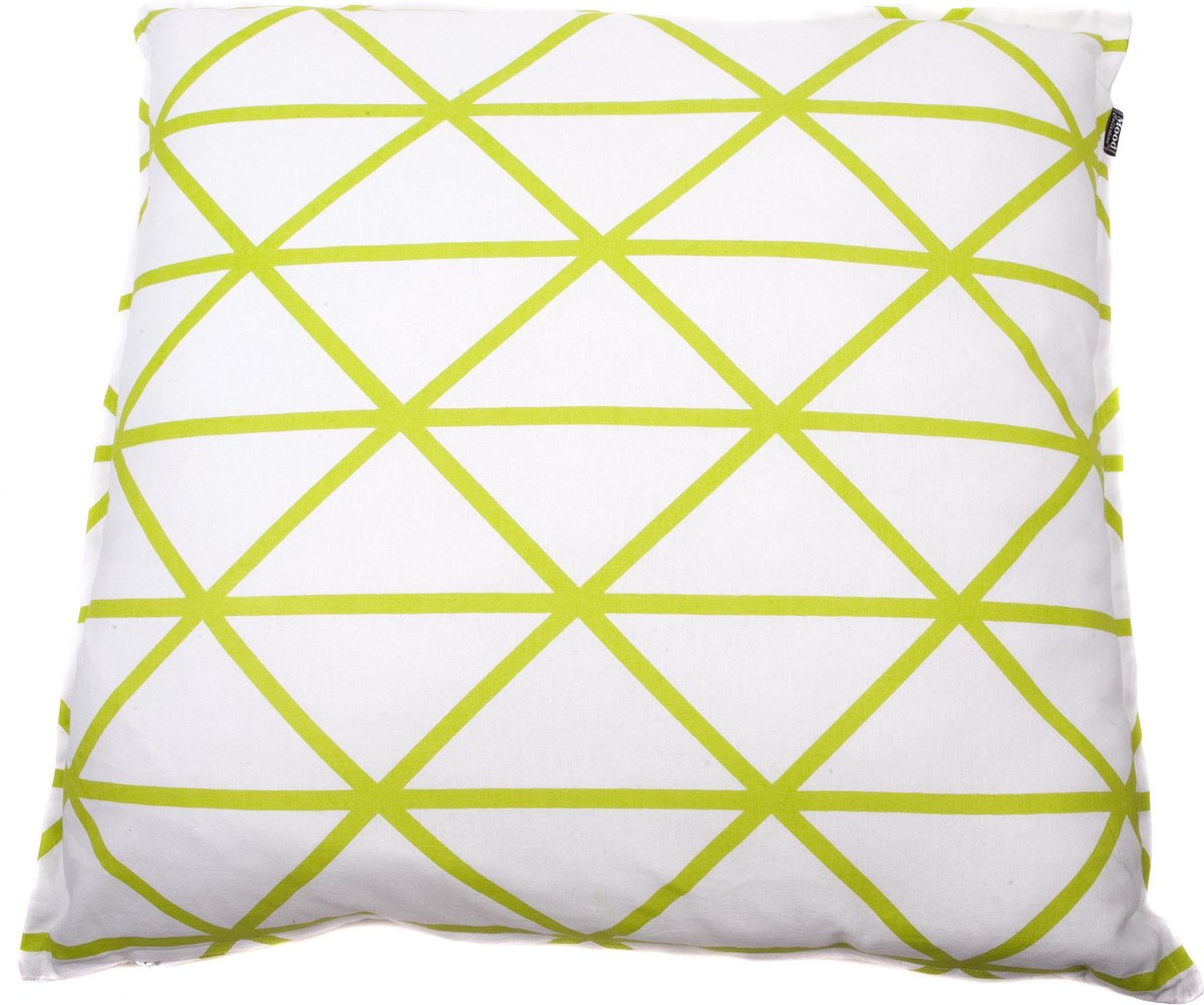 In The Mood Split - Sierkussen - Lime - 65x65 cm