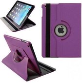 Apple iPad Air 2 Leather 360 Degree Rotating Case Cover Stand Sleep Wake Purple Paars