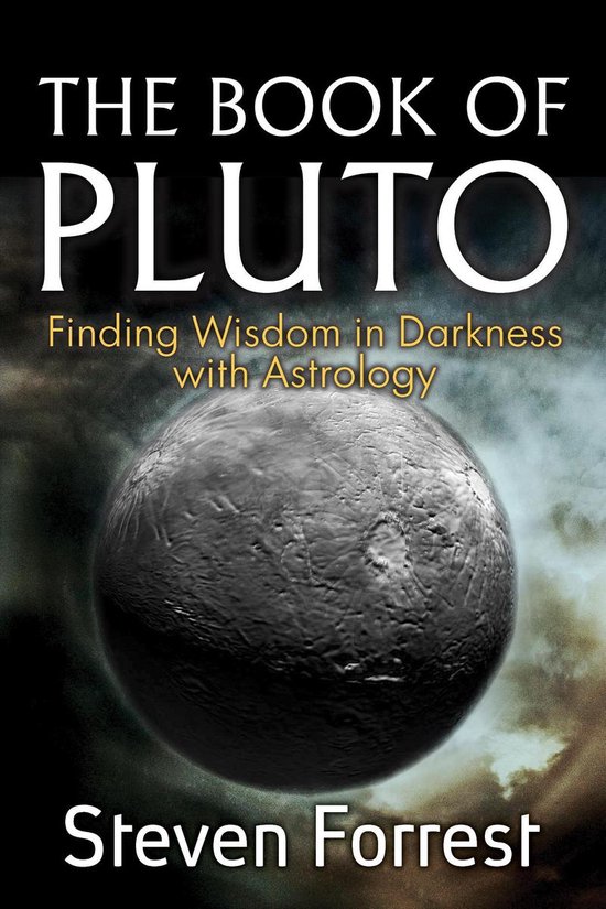 Couverture du livre 'The Book of Pluto' avec une image de la planète naine Pluton.
