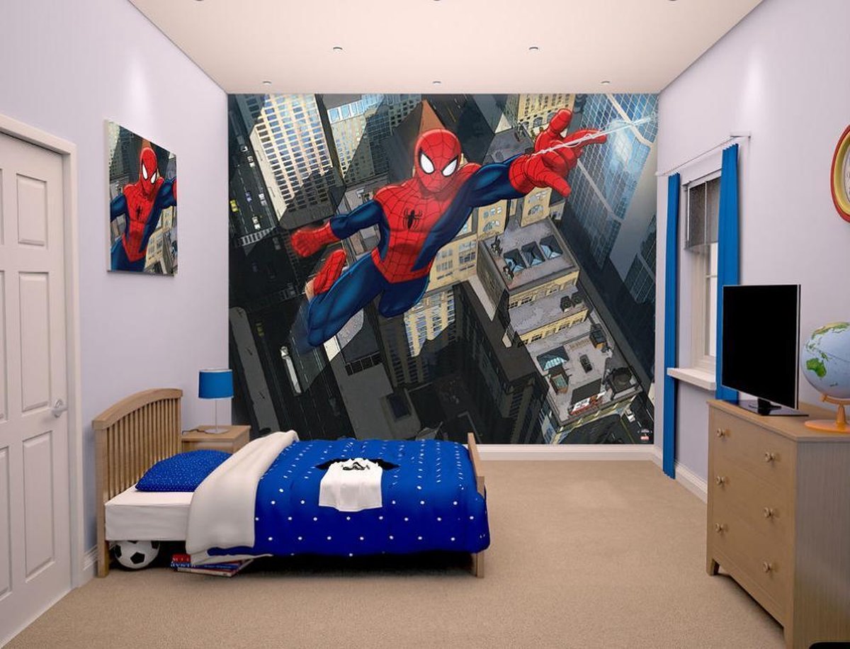 Dutch Wallcoverings Walltastic The Ultimate Spiderman fotobehang | bol.com