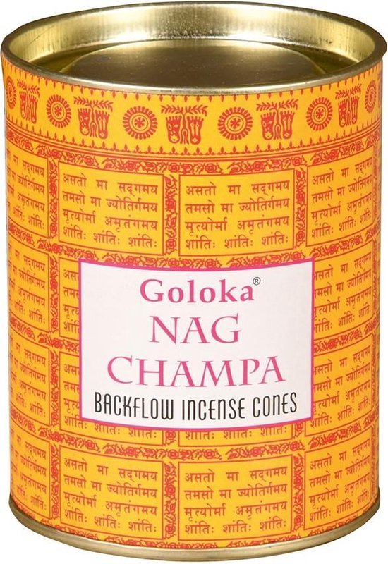 Goloka Backflow Wierook Kegels Nag Champa
