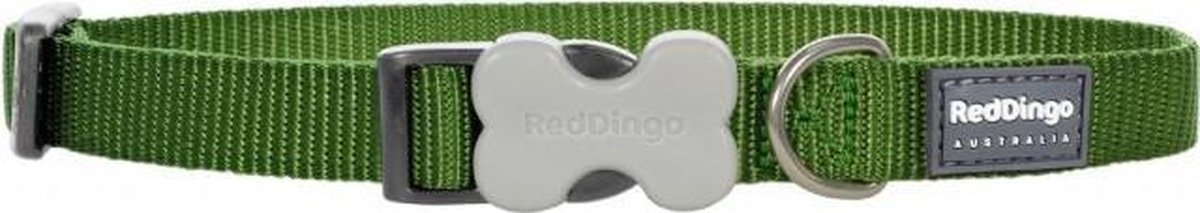 Red Dingo Halsband Hond 12mm x 20-32cm DC-ZZ-GR-12