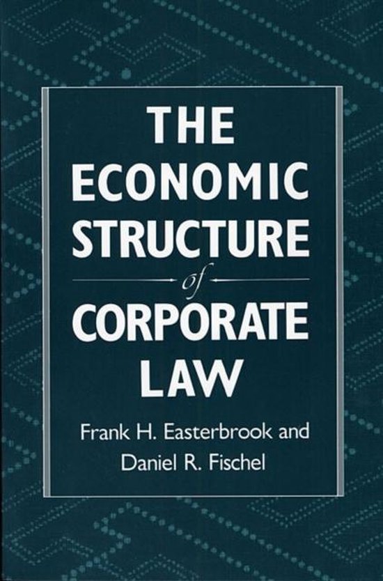 The Economic Structure of Corporate Law (Paper) - cover