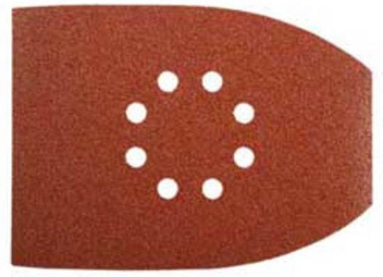 wolfcraft Zelfhechtend schuurblad 2-delig voor hout/metaal I 5620000