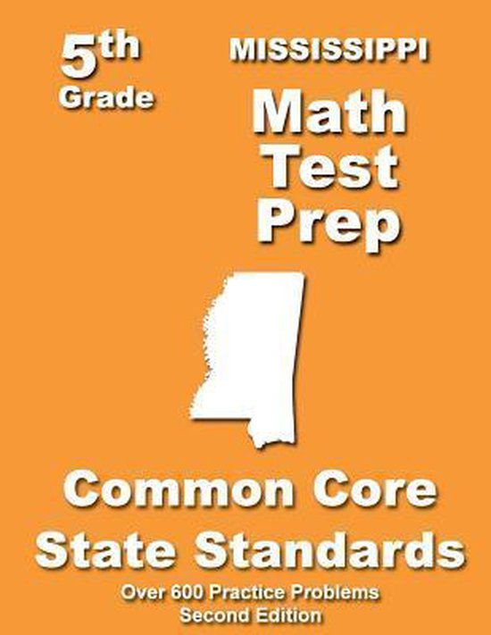 Mississippi 5th Grade Math Test Prep - cover