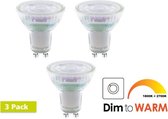 10 pack - Integral LED - GU10 LED spot - 3,6 watt - 400 lumen - 1800K - 2700K DIMTONE