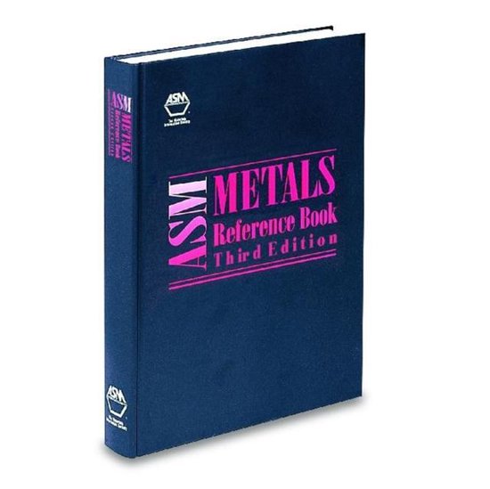 ASM Metals Reference Book 9780871704788 Boeken