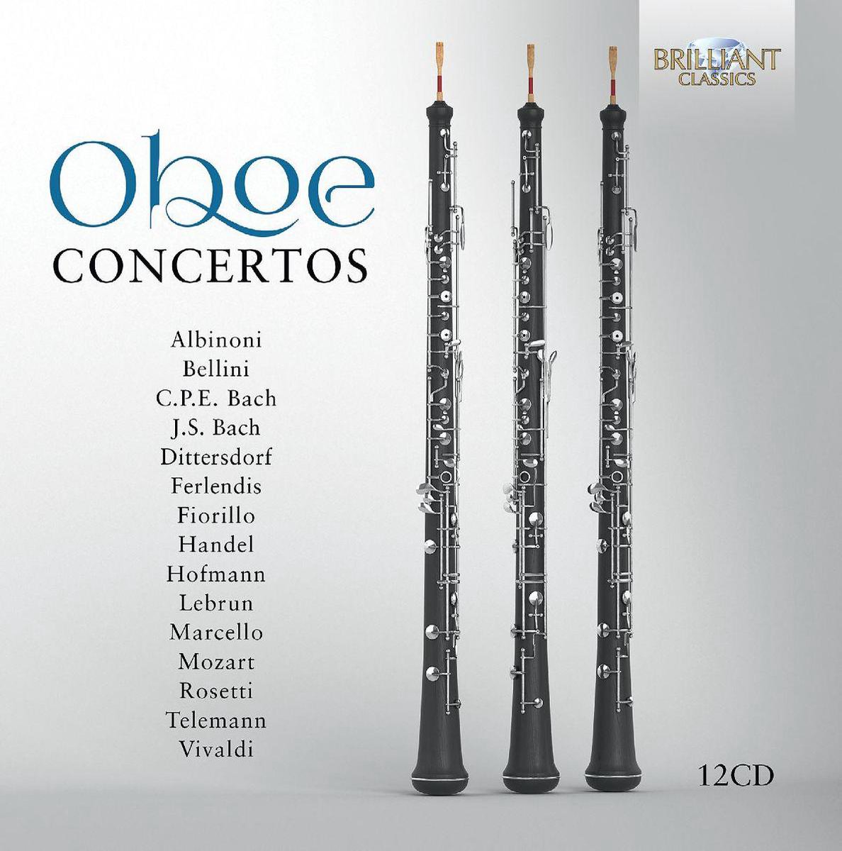 Oboe Concertos, various artists CD (album) Muziek