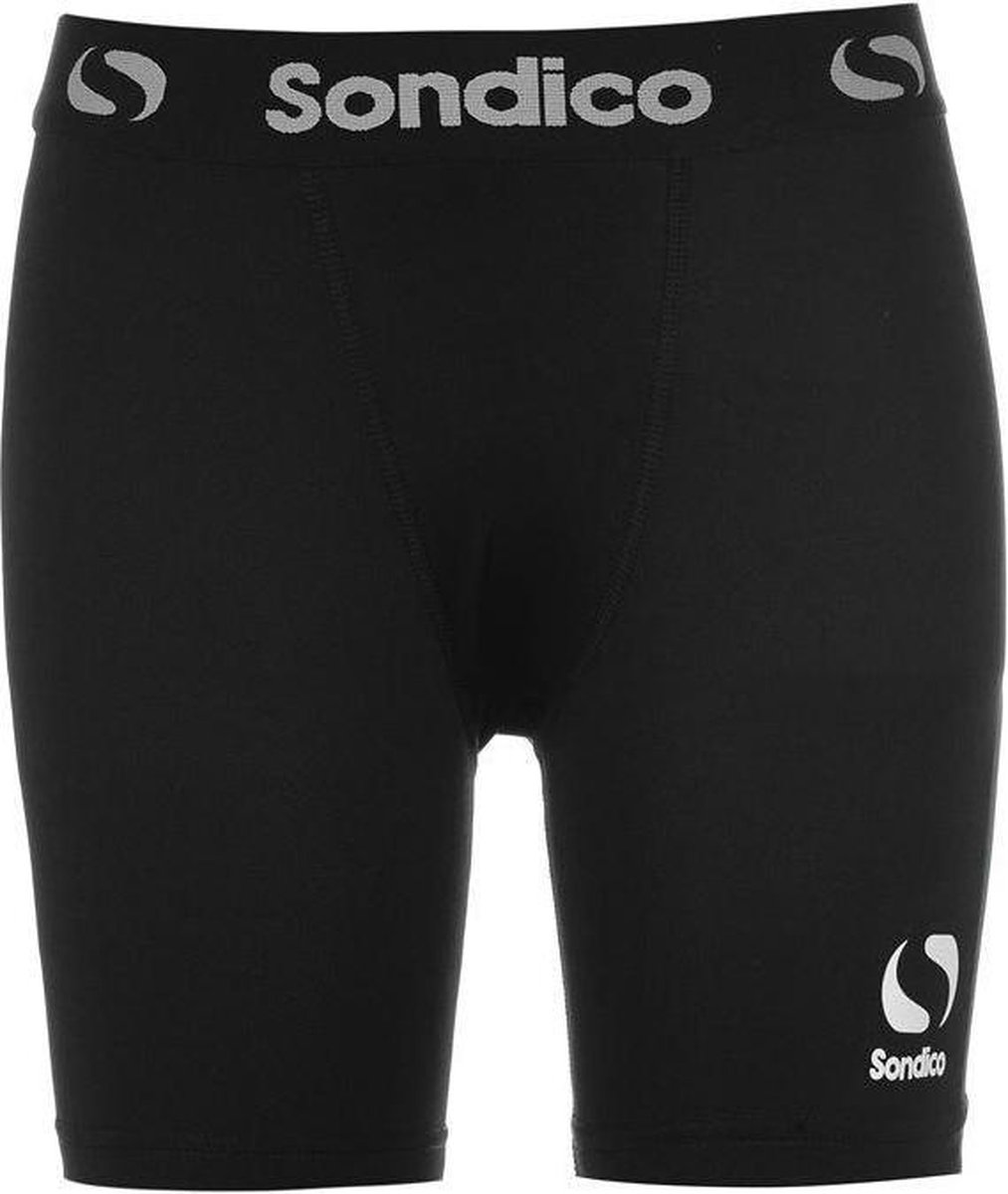 Sondico slidingshort - slidingbroek - Jongens - Zwart - 152