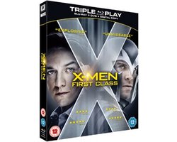 X-Men: First Class - Triple Play (Blu-ray + DVD + Digital Copy) Used  Good Bl