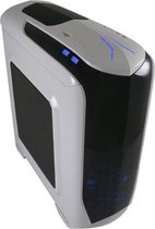 LC-Power Snow Trooper Midi-Toren Zwart, Wit