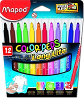 12 crayons feutre ultra lavables Color'peps
