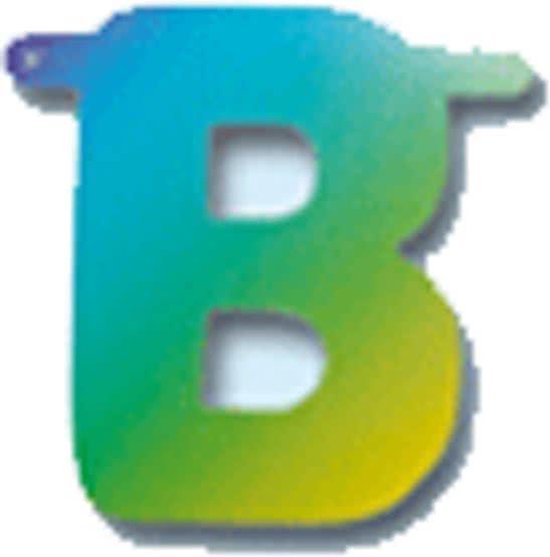 Letters van karton B