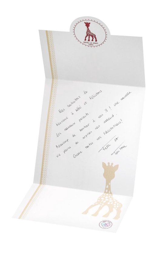 Sophie de giraf Sophiesticated Cadeauset - Baby speelgoed - Sophie de giraf & Maracas rammelaar - Kraamcadeau - Babyshower cadeau - 4-Delig van Sophie de Giraf. — afbeelding 4