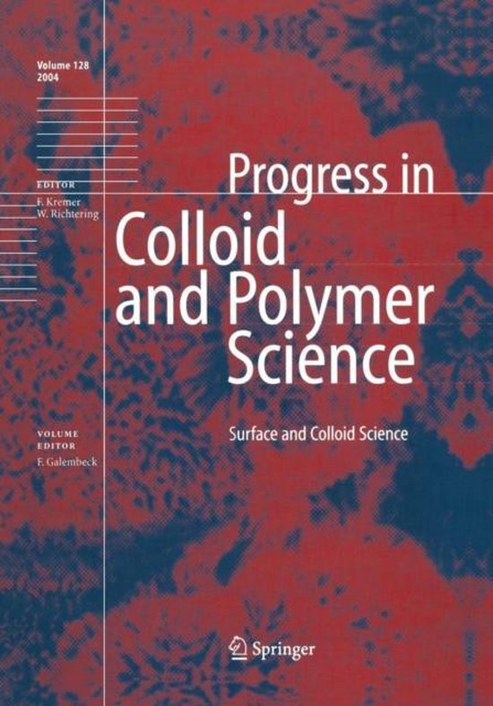 Surface and Colloid Science - cover