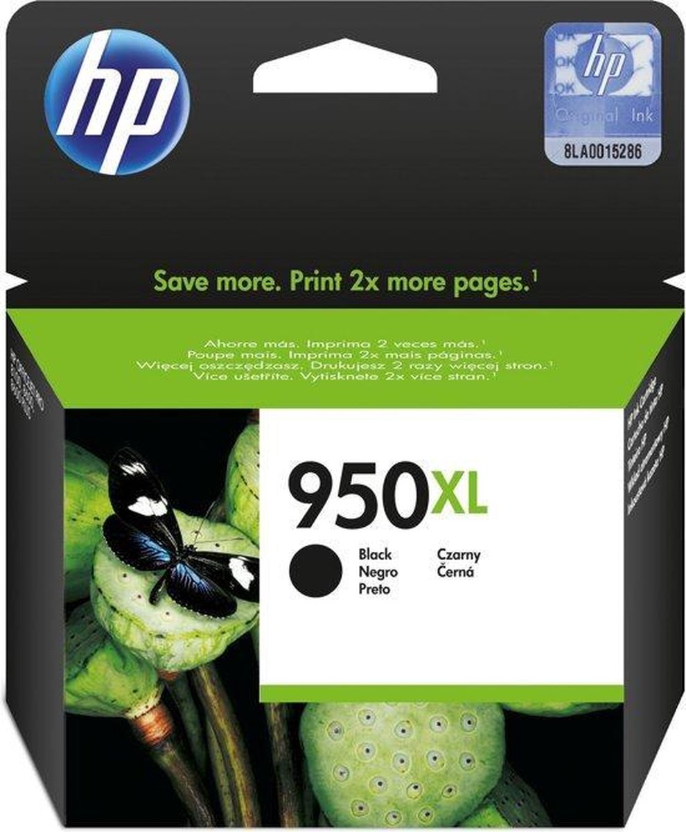 HP 950XL - Inktcartridge / Zwart