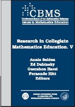 Research in Collegiate Mathematics Education