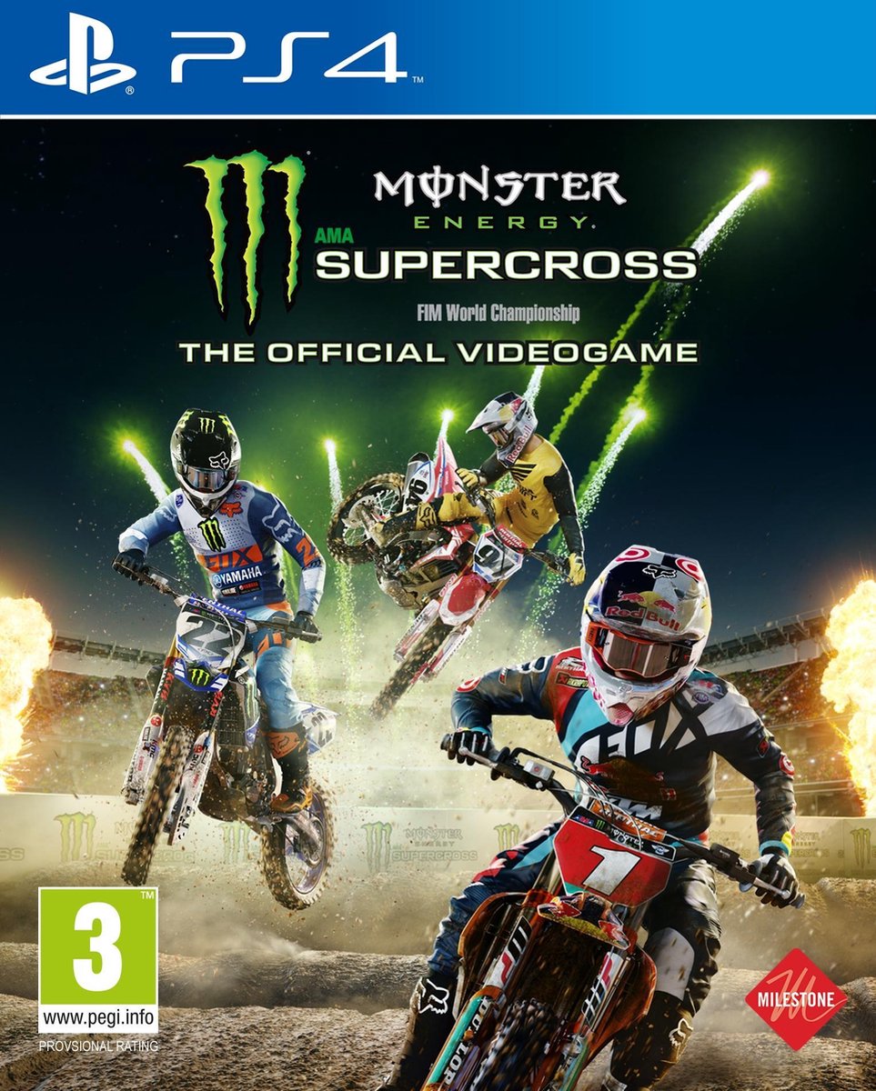 Monster energy supercross sales playstation 4