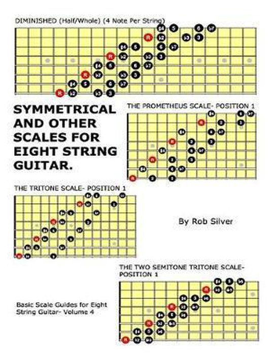 Basic Scale Guides for Eight String Guitar- Symmetrical and Other ...