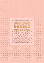 Jot Dot Doodle Notebook, Pink and Rose Gold