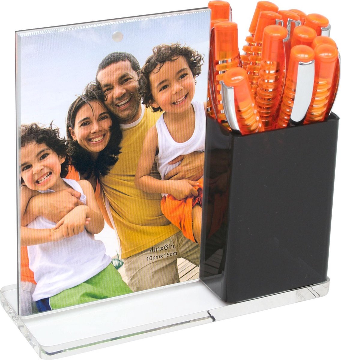 Deknudt Frames balpenhouder S58RF5 - transparant - voor foto 10x15 cm