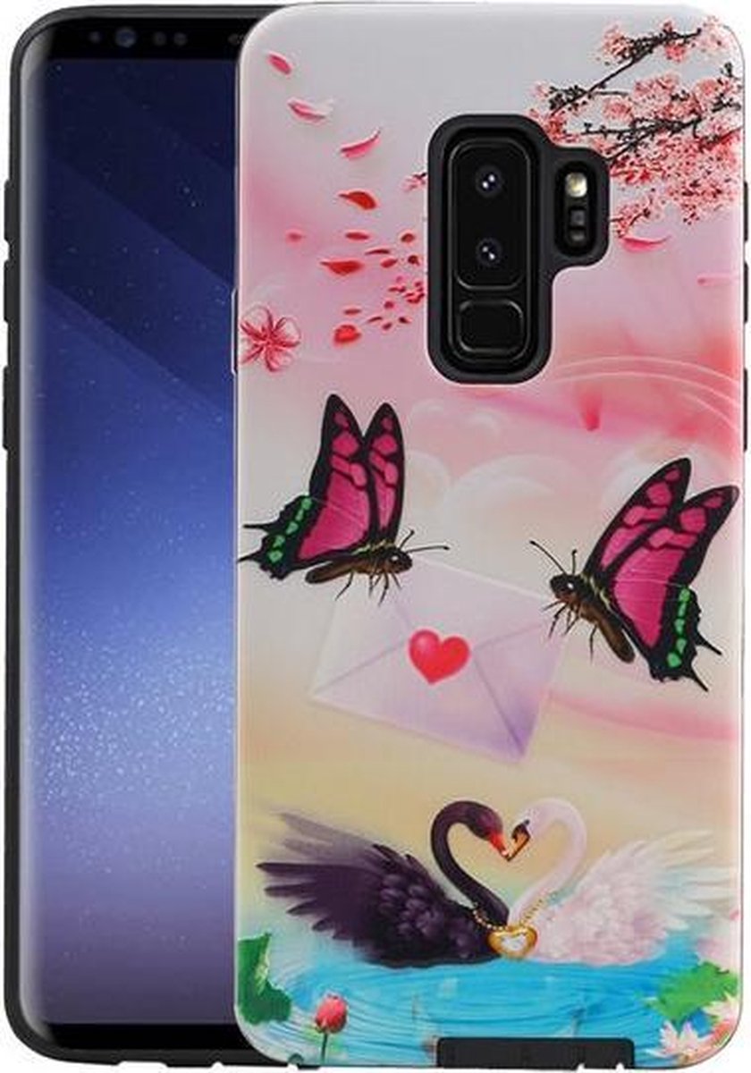 Vlinder Design Hardcase Backcover voor Samsung Galaxy S9 Plus