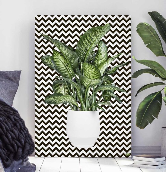 Verbazingwekkend bol.com | HIP ORGNL Royal Zigzag wanddecoratie: 40 x 60 cm HP-23