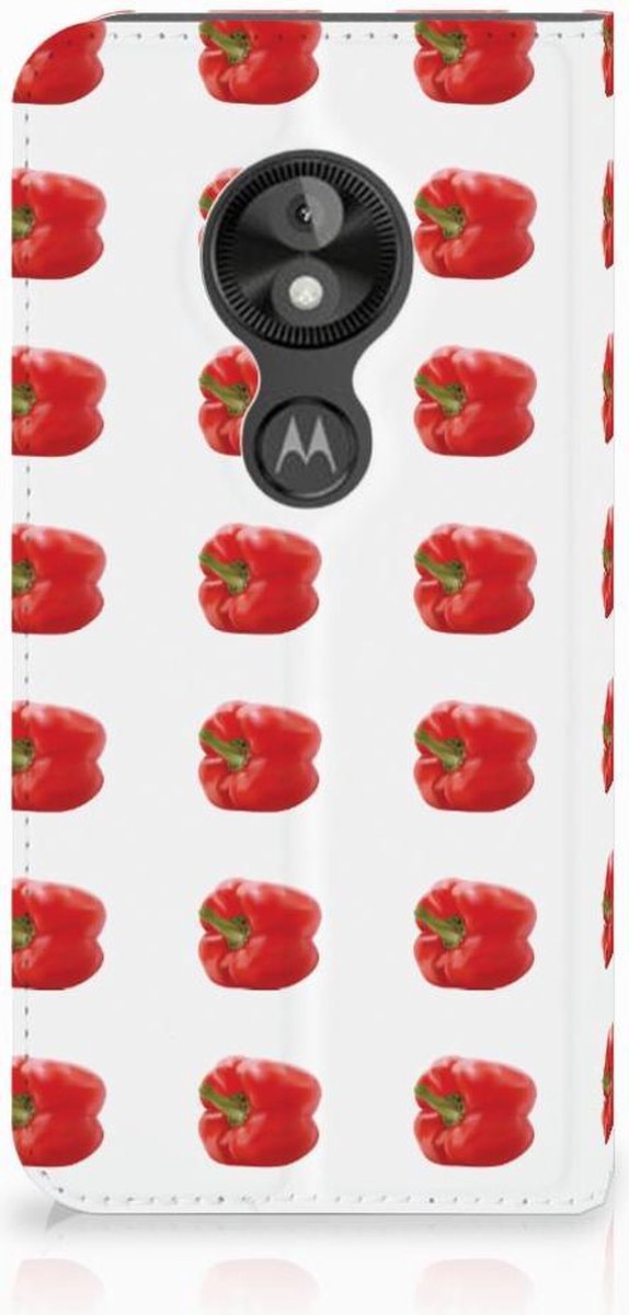 Motorola Moto E5 Play Flip Style Cover Paprika Red