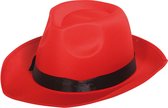 Rode gangster hoed