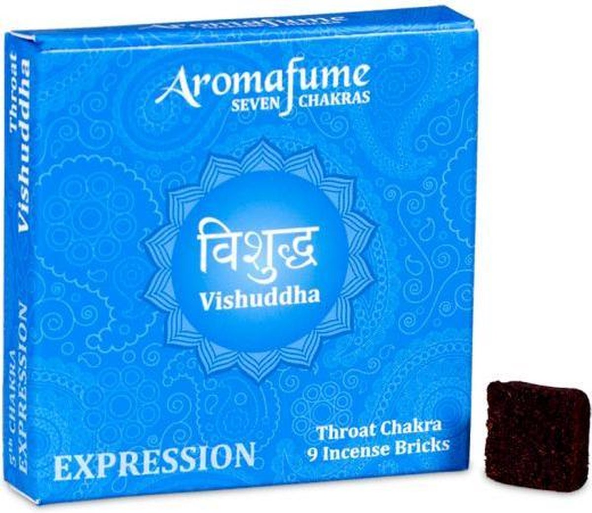 Aromafume Chakra Wierookblokjes: Vishudda - keel chakra