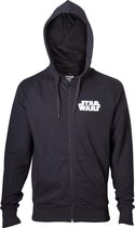 Star Wars - Hoodie Black Darth Vader at Back - 2XL