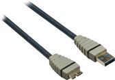Bandridge - USB 3.0 Micro Kabel - Grijs - 2 meter