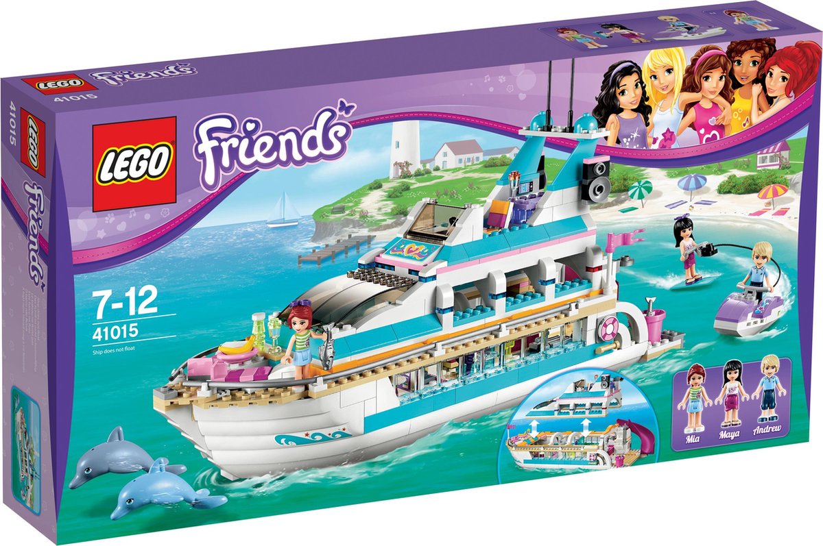 huiselijk herhaling Leninisme LEGO Friends Dolfijn Cruiser - 41015 | bol.com