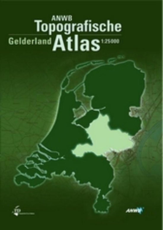 Cover van het boek 'Gelderland 1:25.000' van  Onbekend