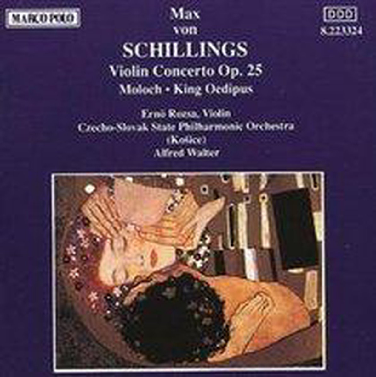 Violin Concerto Op. 25 (Walter, Slovak State Po, Rozsa)